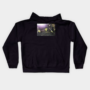 Illuminating young leaves Kids Hoodie